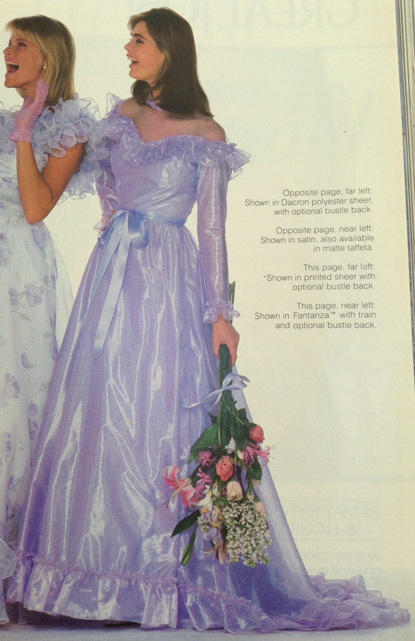 80s bridesmaid dresses