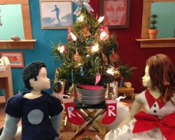 Rachel and Riley sitting Rachel and Riley sitting