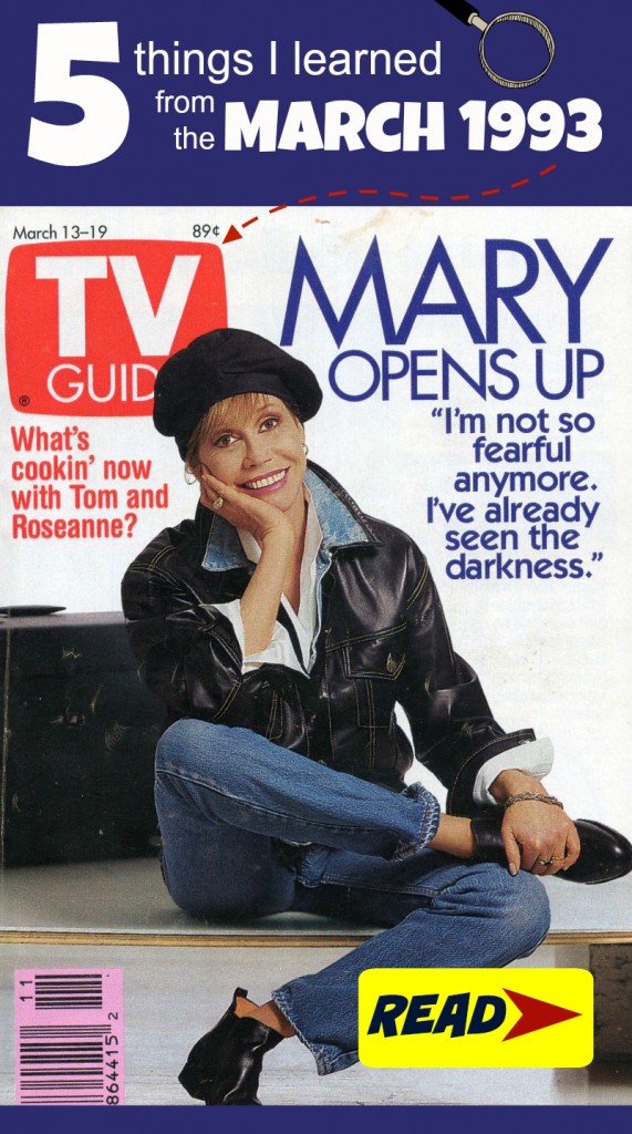 5 things I learned from the March 1993 TV Guide