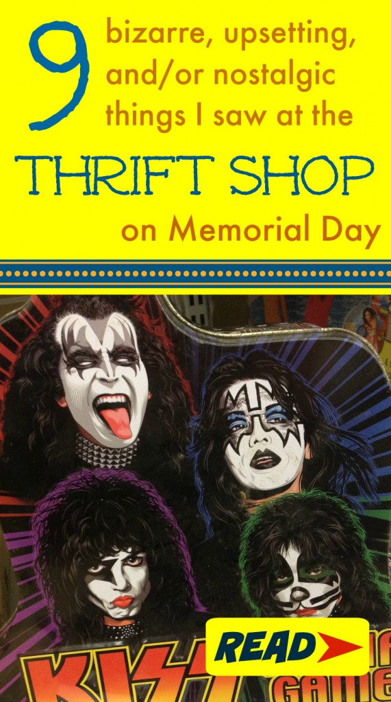Terrible things we saw at the thrift shop on Memorial Day