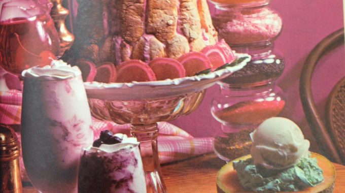 1970s Food Photography | Dessert