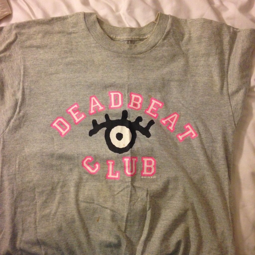 deadbeat club B-52s t-shirt